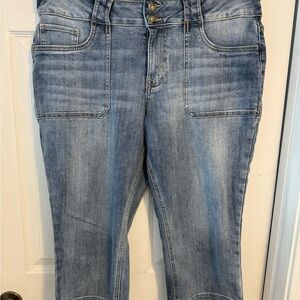 Maurices Blue Ankle Cropped Capris Vintage-Inspired. NWOT